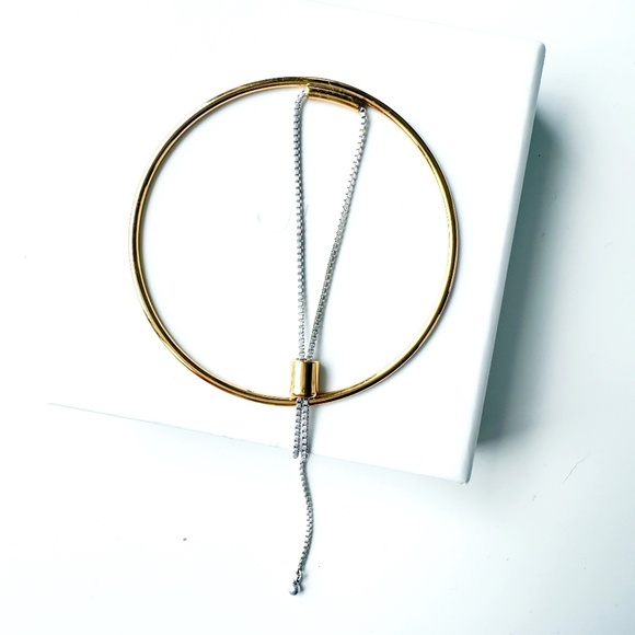 Jenny Bird Two Toned Adjustable Bracelet - Picture 1 of 4